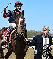 Robert Evans with Tonalist; Photo: TOBA/Nancy Rokos